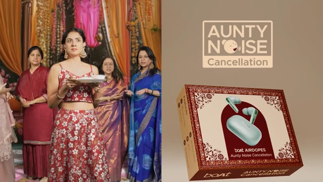 boAt's new ad promotes ANC headphones to tackle wedding season noise