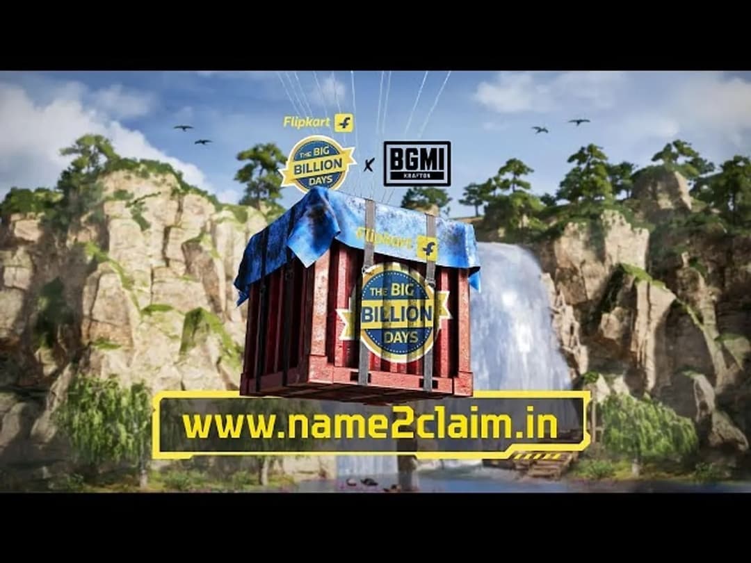 Flipkart and BGMI turned gamer tags into real names with Name2Claim challenge