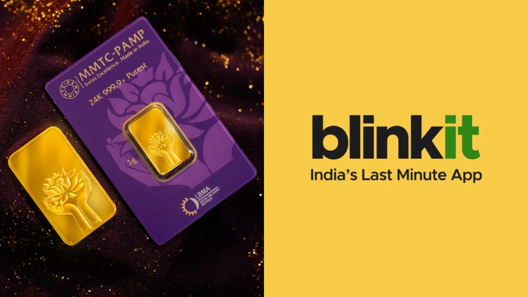 MMTC-PAMP partners with Blinkit for 10-minute gold and silver delivery this Diwali