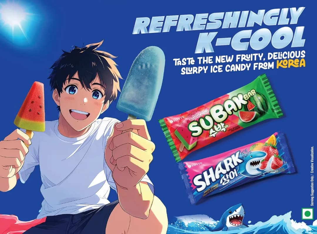 LOTTE India brings Korean-inspired ice candies Subak &amp; Shark to India