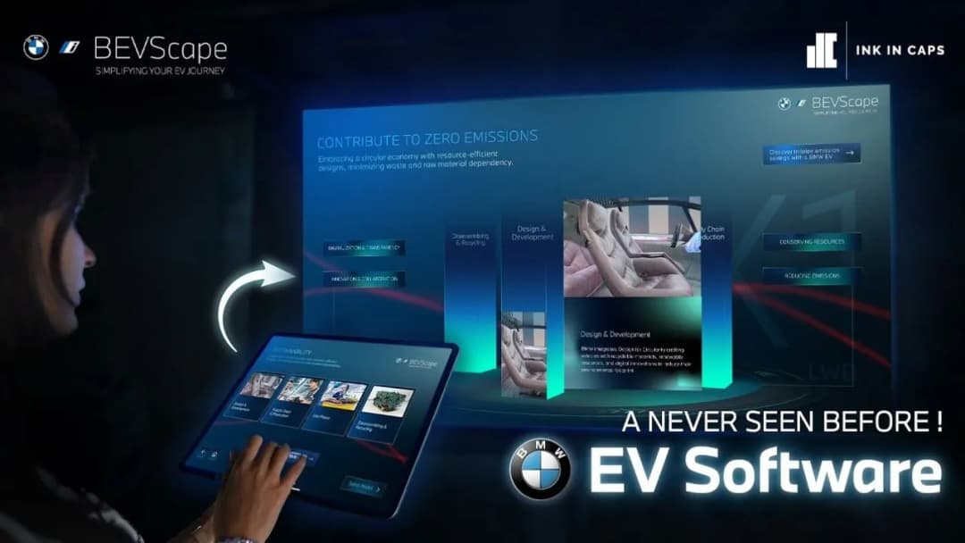 INK IN CAPS transforms BMW India's EV sales through interactive retail innovation