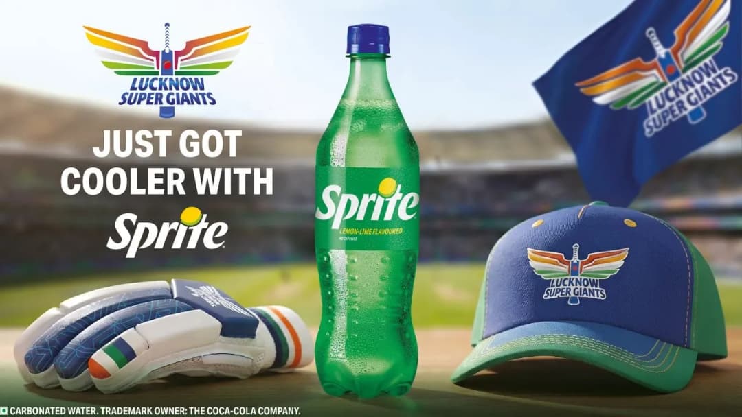 Sprite partners with Lucknow Super Giants for a three-year IPL association