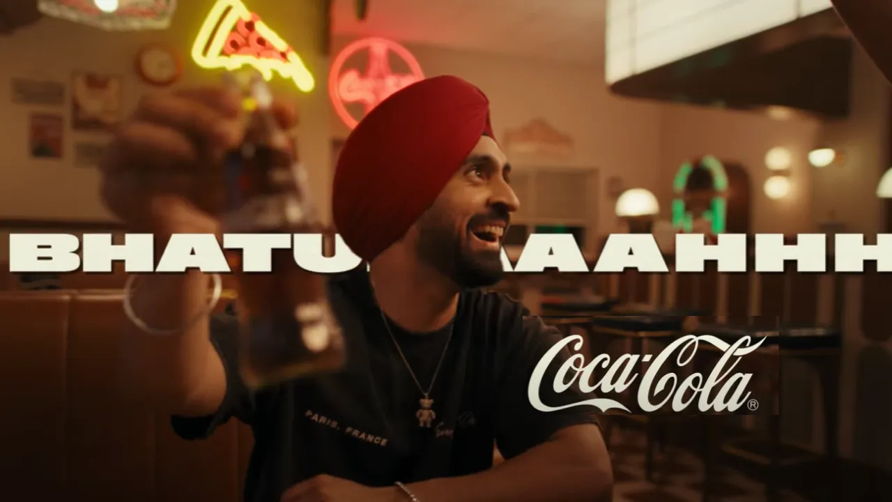 Coke &amp; Bhaturaaaah! How Diljit turns canteen food into a brand story