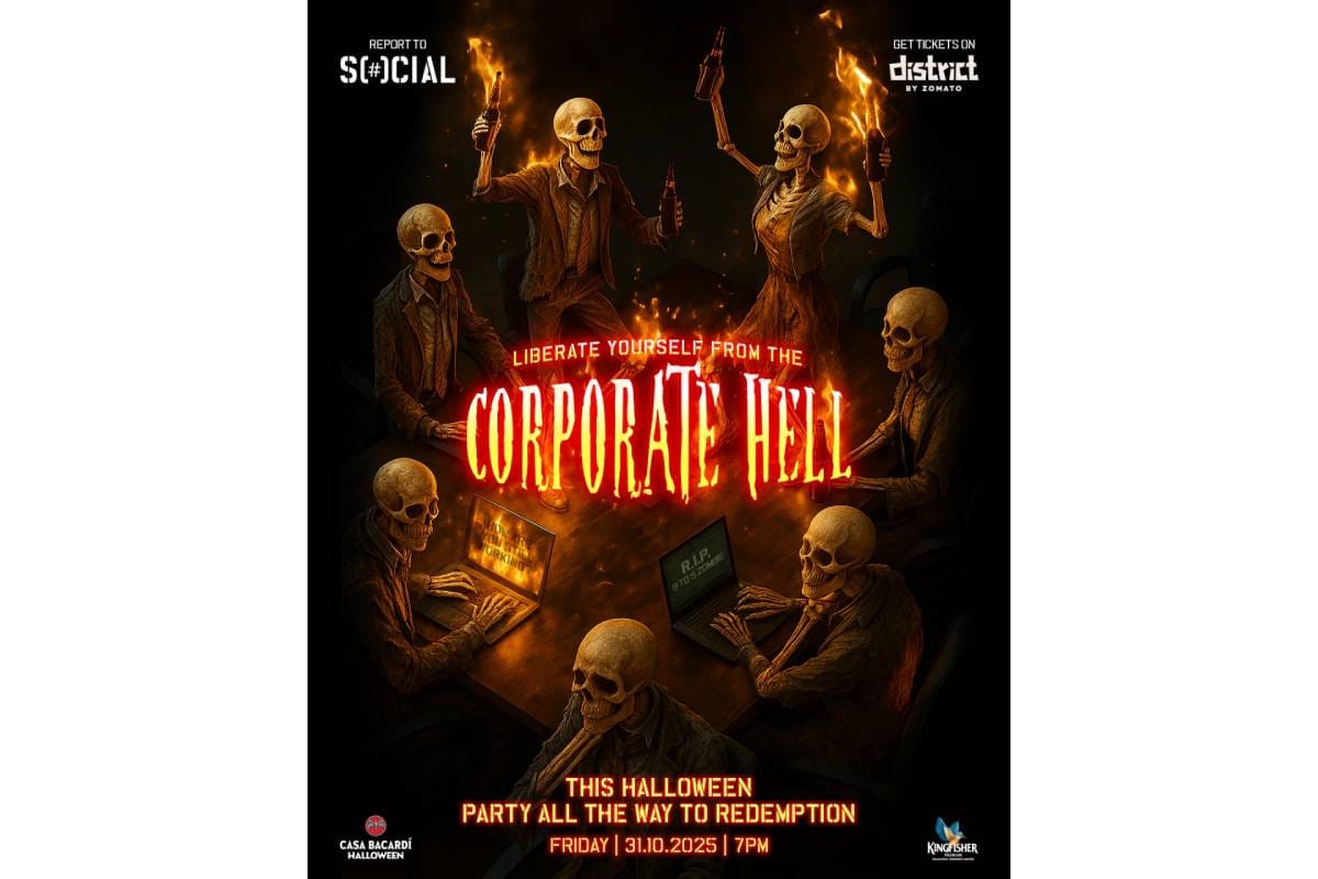 SOCIAL's 'Corporate Hell' Halloween party turns office burnout into a nationwide fright night