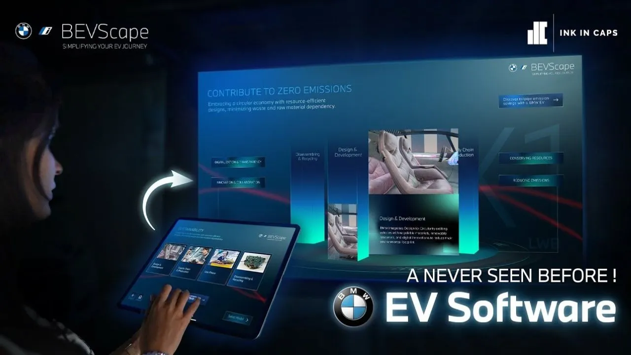 INK IN CAPS transforms BMW India's EV sales through interactive retail innovation