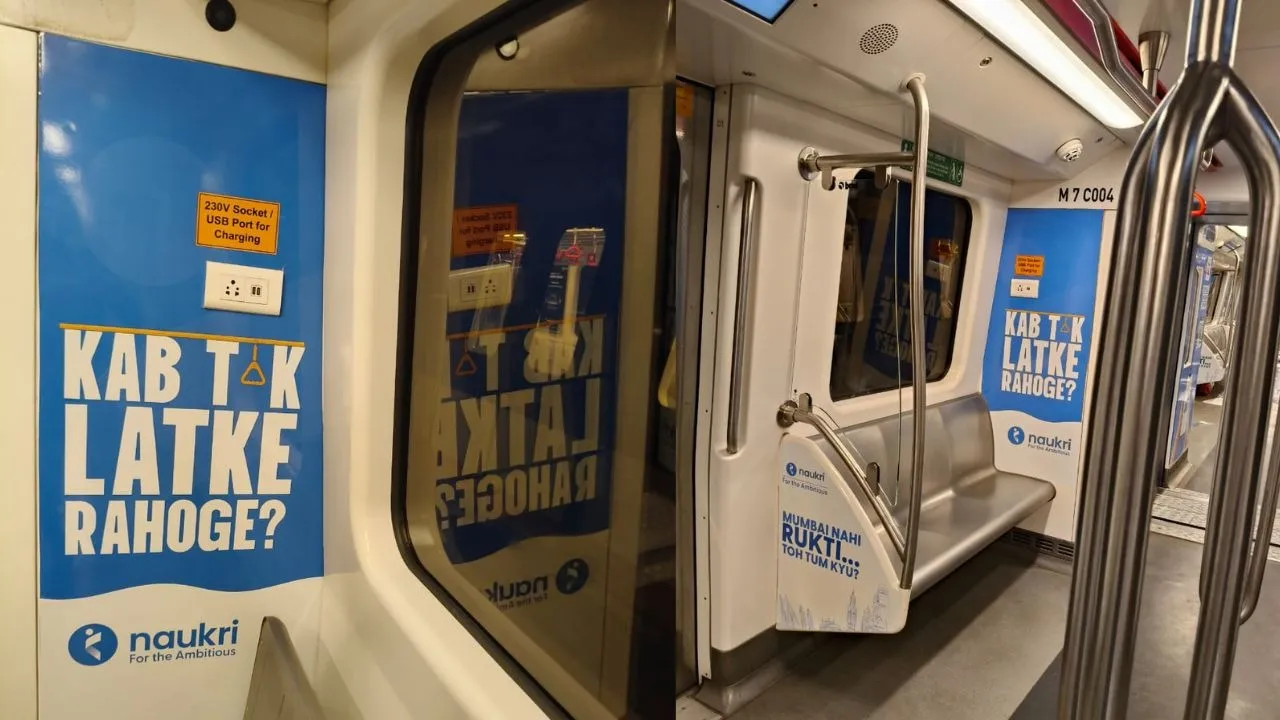 ‘Kab Tak Latke Rahoge?’ — How Naukri’s Metro OOH Campaign Turns Daily Commutes Into Career Wake-Up Calls