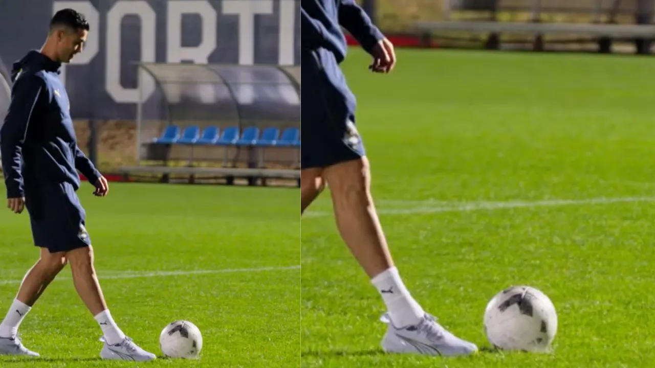 Why is Cristiano Ronaldo wearing Puma shoes?