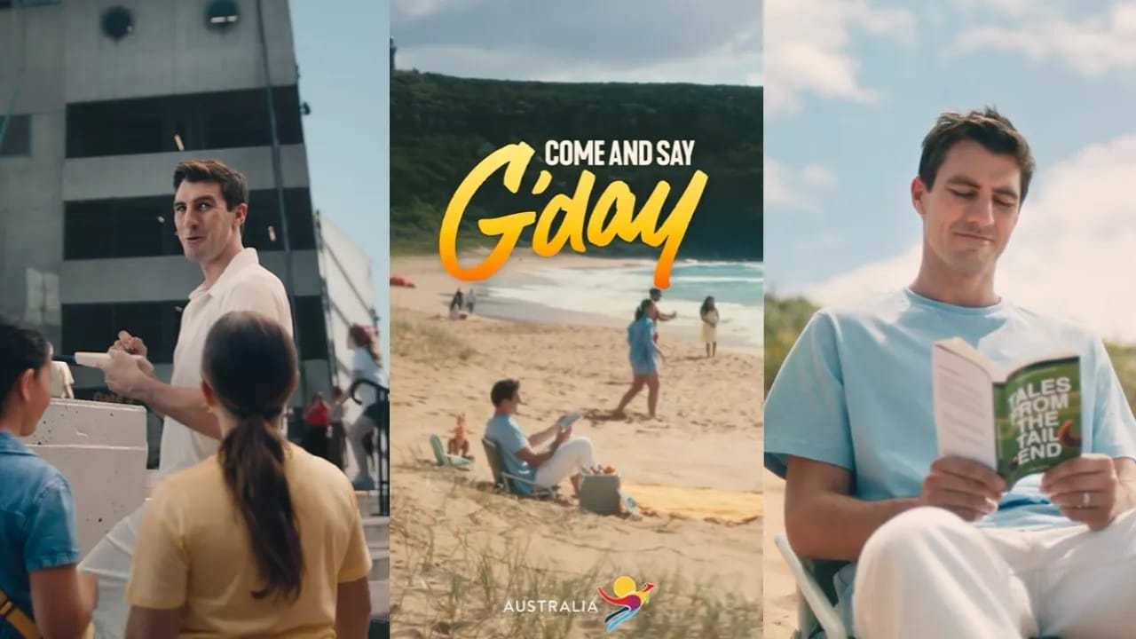 Pat Cummins stars in Tourism Australia’s new "Come and Say G’day" ad