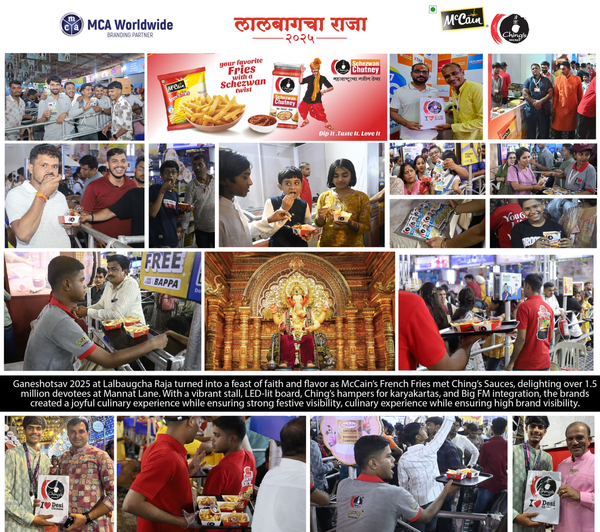 McCain × Ching's Ganesh Chaturthi Campaign