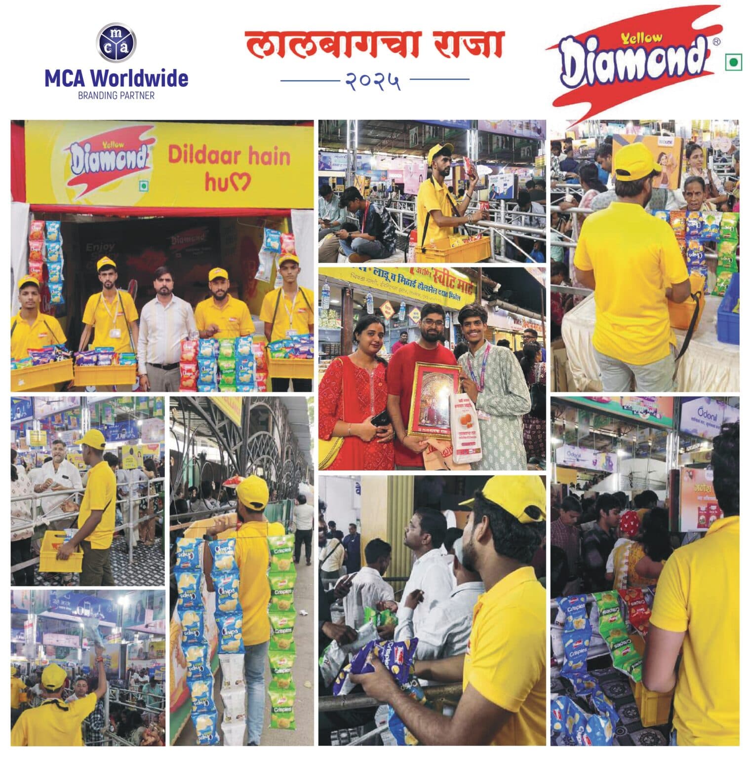 Yellow Diamond Ganesh Chaturthi Campaign