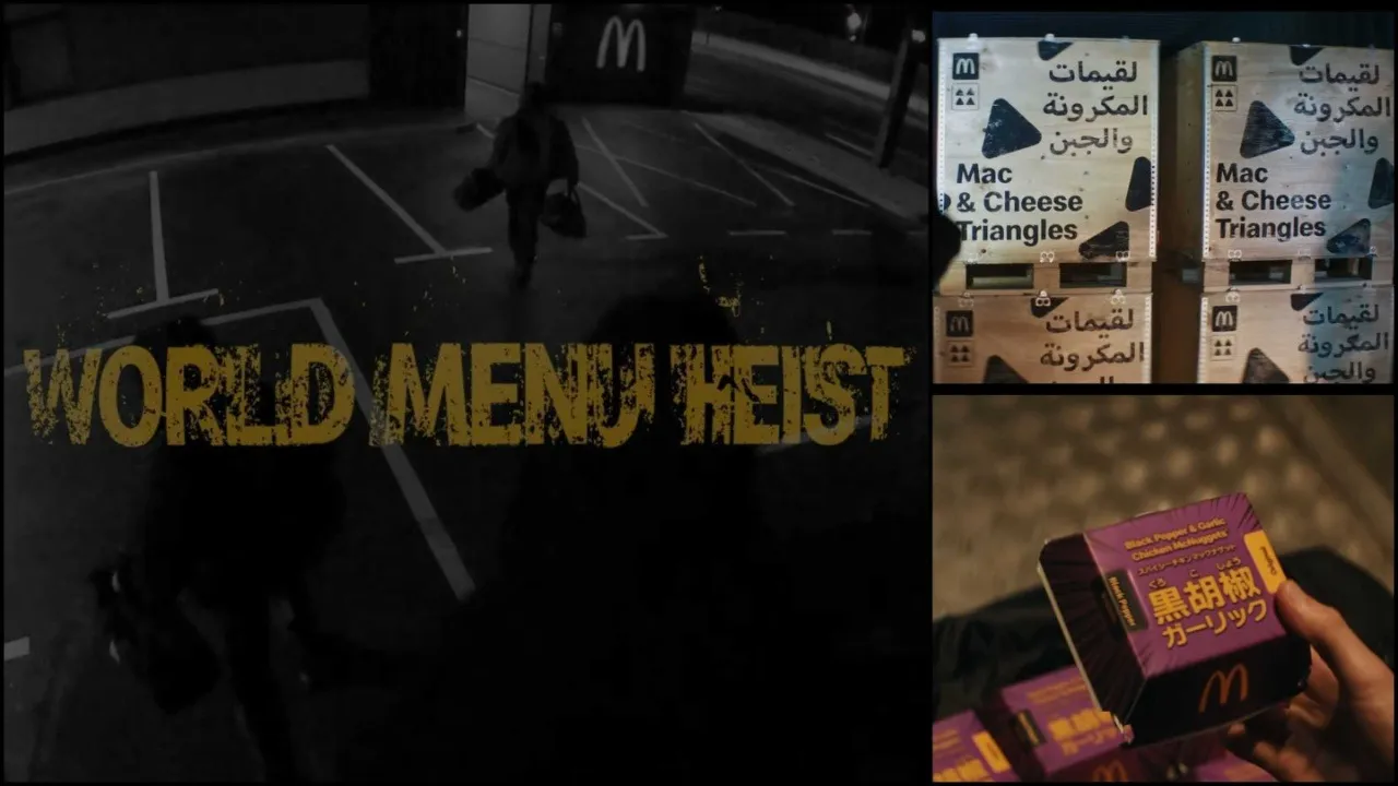 McDonald’s ‘World Menu Heist’ ad uncannily mirrors Louvre heist events