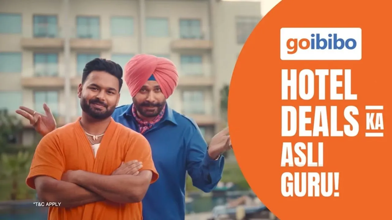 Goibibo puts Rishabh Pant and Sidhu in a humorous hotel face-off