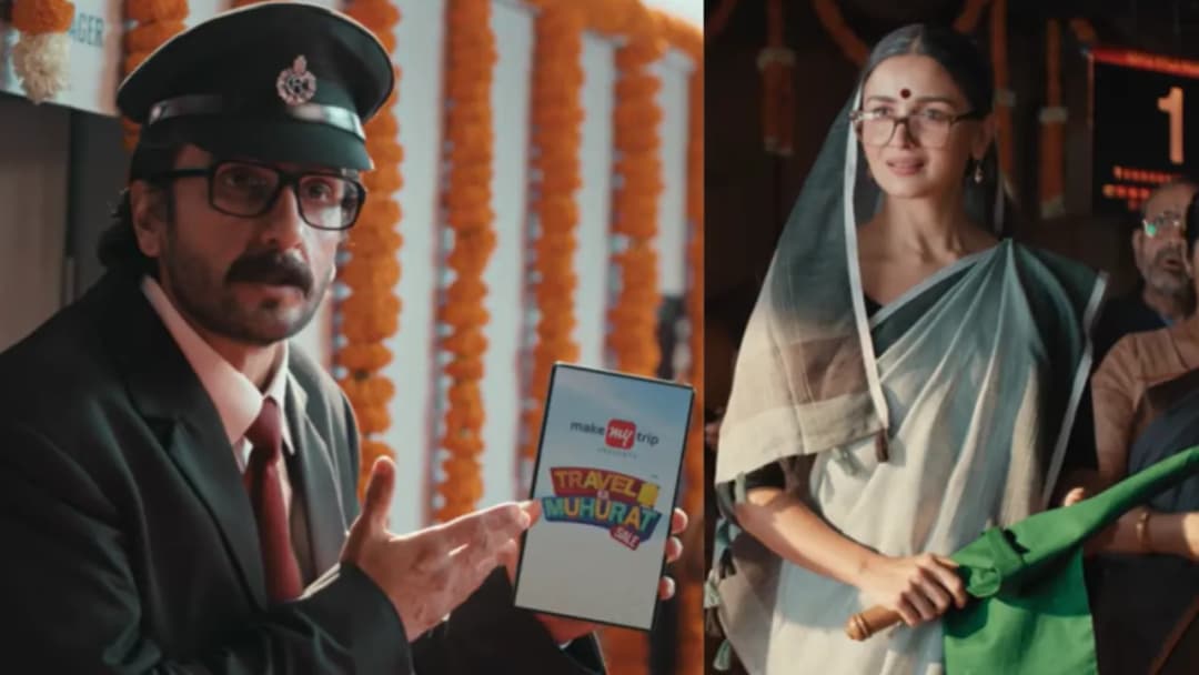MakeMyTrip kicks off year-end sale with Alia Bhatt and Ranveer Singh