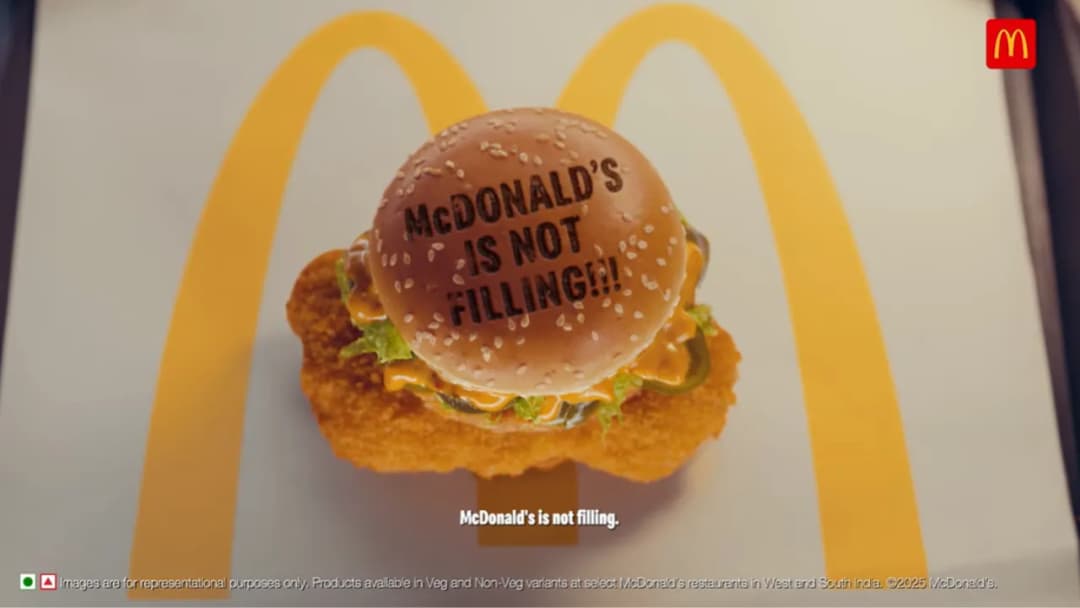 Self-aware McDonald’s brands criticisms on burger buns