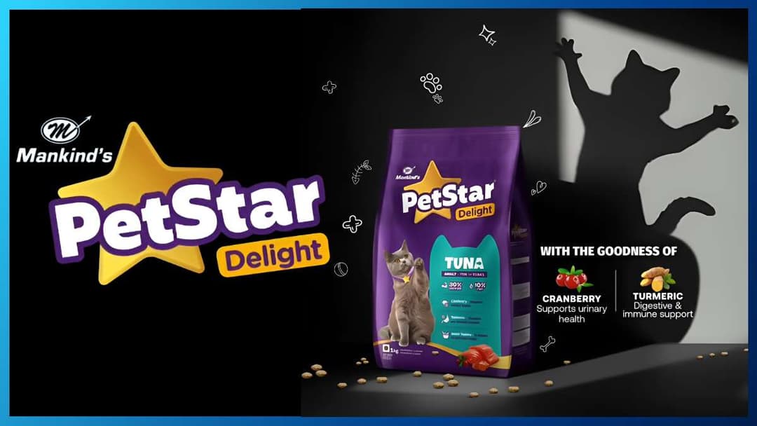 Mankind Pharma forays into cat food segment, launches PetStar Delight