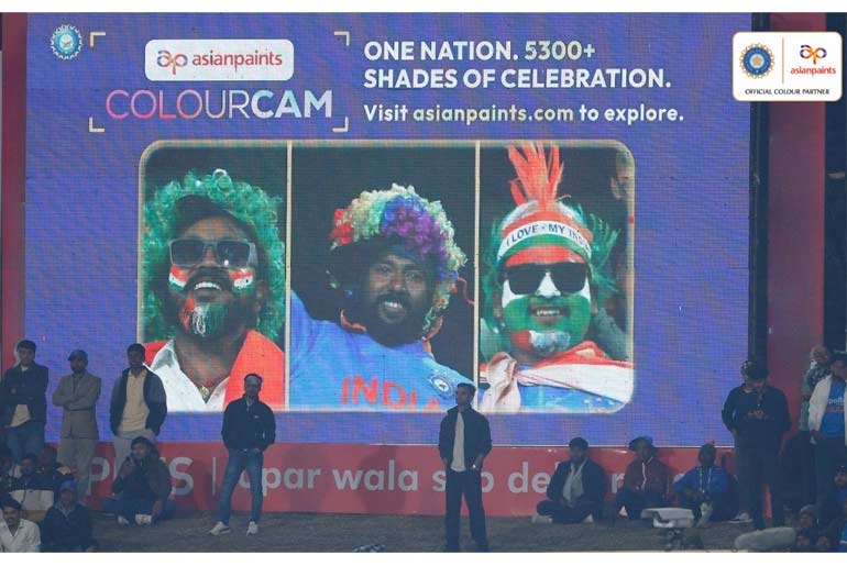 Asian Paints unveils new colour-led fan experiences for India Home Cricket