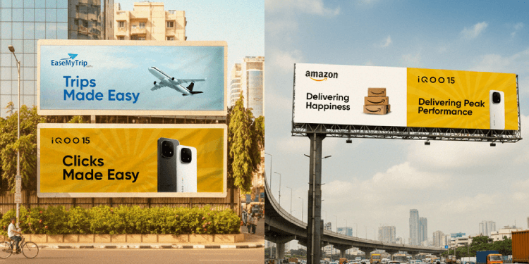 iQOO’s Billboard Banter: A Playful Campaign That Turned Mumbai Into a Meme Playground