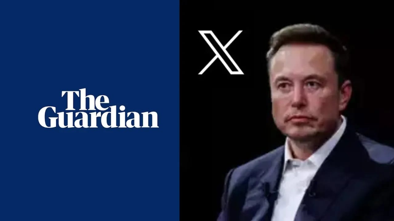 Guardian stops posting on Elon Musk's X from its official accounts