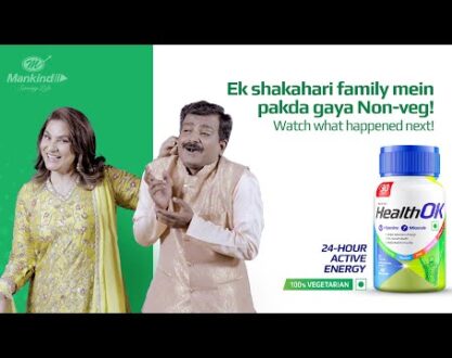 Mankind Pharma Launches Campaign for HealthOK 100% Vegetarian Multivitamin Tablets with Archana Puran Singh